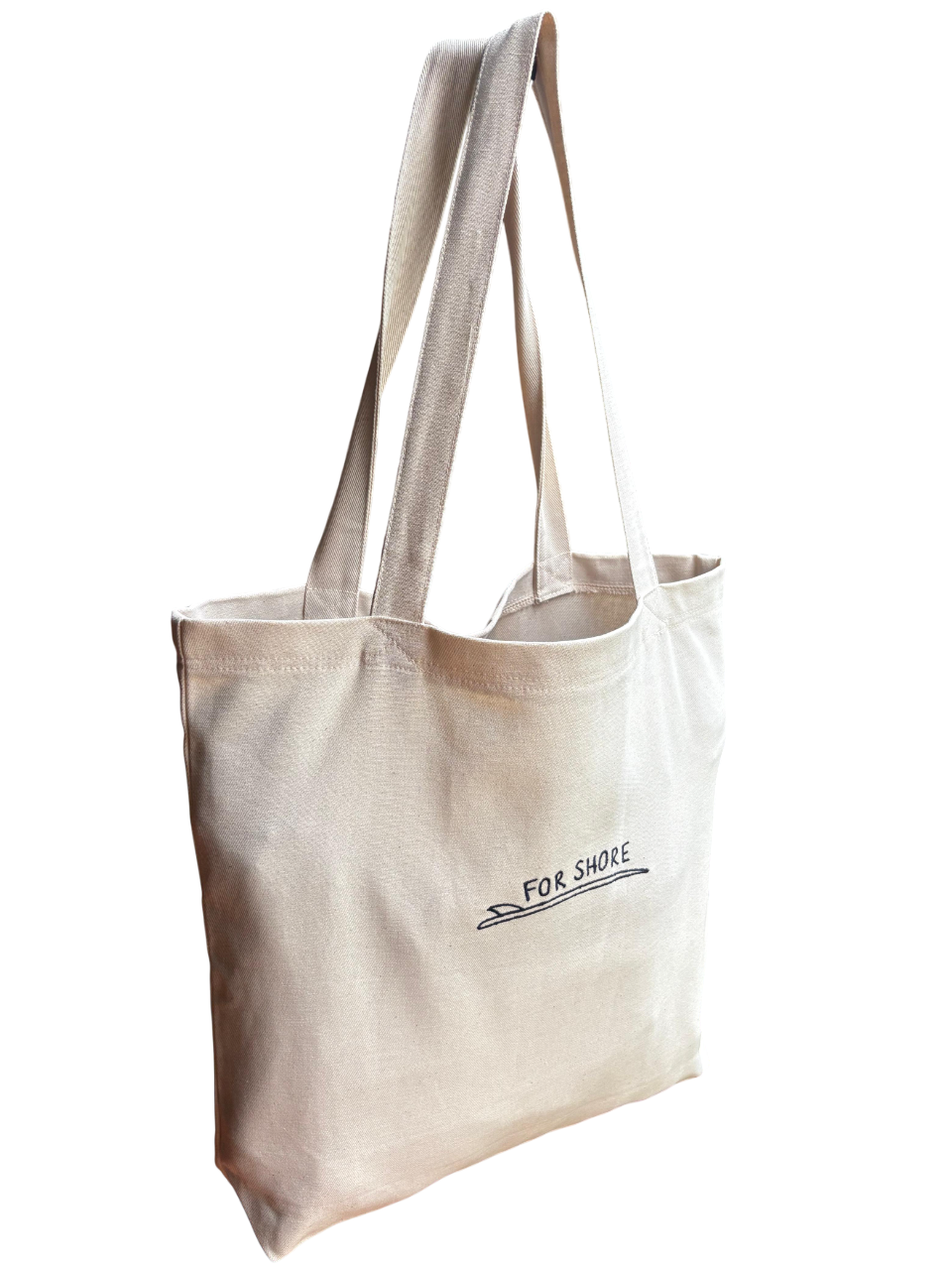 Sand Denim Tote