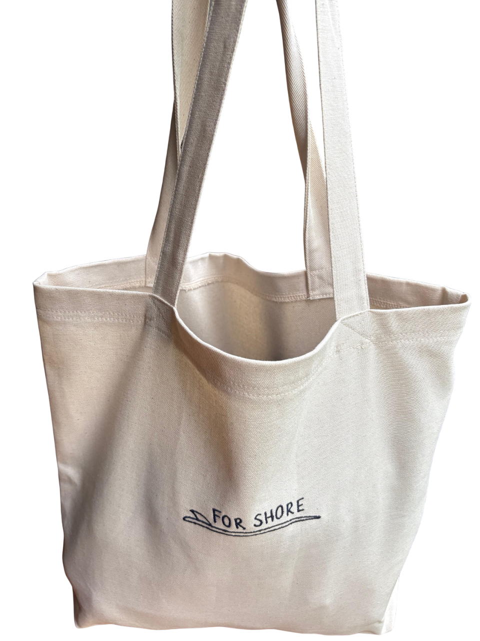 Sand Denim Tote