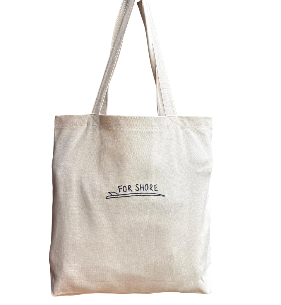 Sand Denim Tote